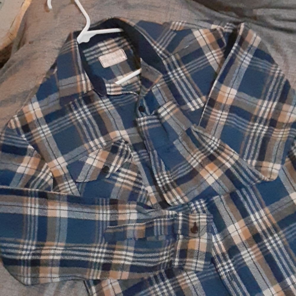 Vintage Men's Plaid Flannel Shirt